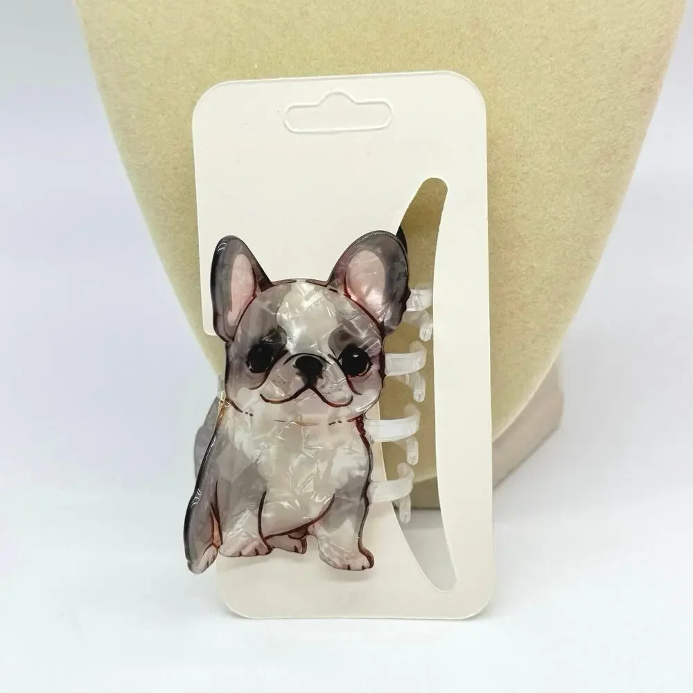 French Bulldog Frenchie Puppy Hair Claw Clip NEW